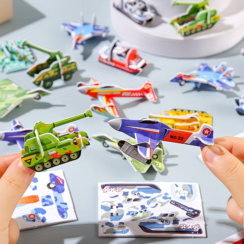3D Creative Creature Puzzle Collection (Set of 30 Unique Designs) ✨
