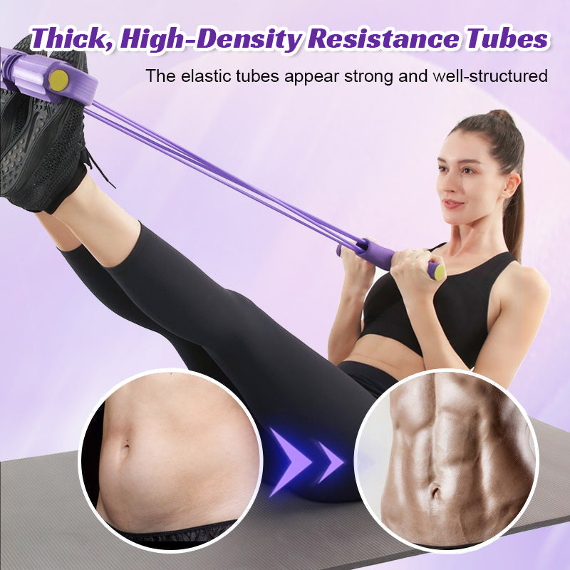 Premium Pedal Resistance Band – Core & Abdominal Trainer for Home Fitness 🧘‍♀️