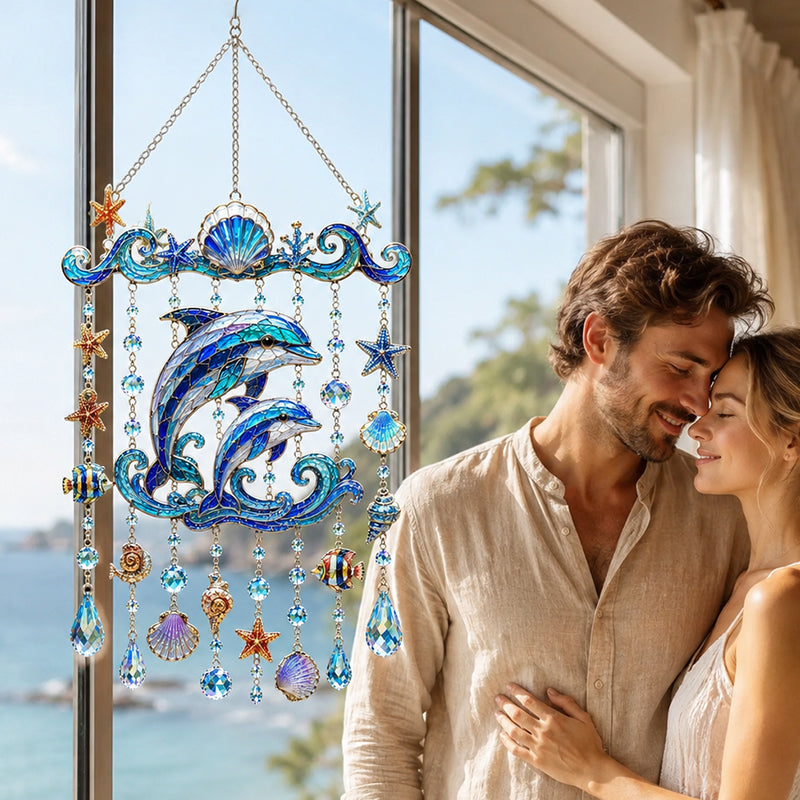 Bring the Sunshine Inside: The Handcrafted Ocean Suncatcher That Brightens Even the Gloomiest British Days! 🌊