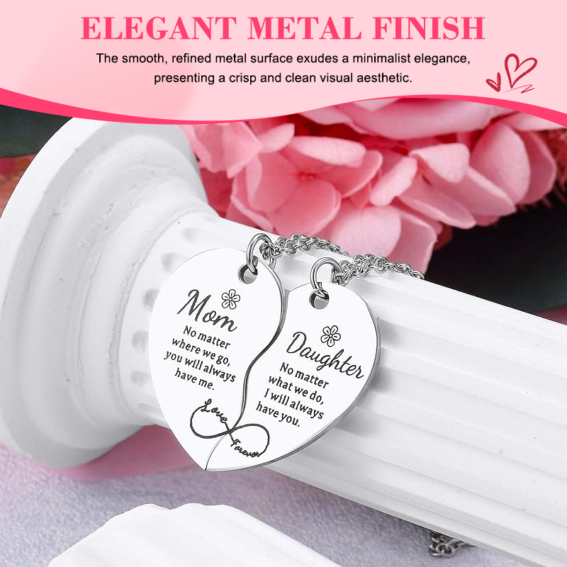 A Piece of My Heart 💖 Mother & Daughter Matching Set | Keepsake Gift for Mum 🕊️