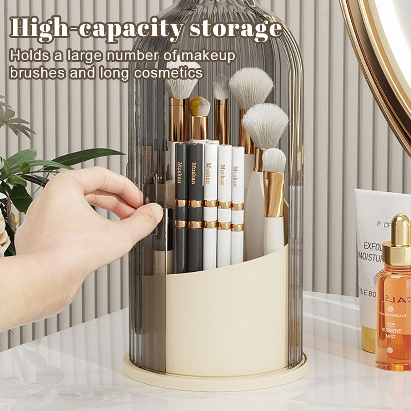 Birdcage Revolving Makeup Organiser – Vintage Elegance for Your Vanity ✨💄