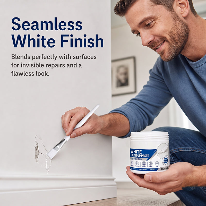 Say Goodbye to Ugly Scratches! Restore Your Home's Flawless White Finish in Seconds 🌟
