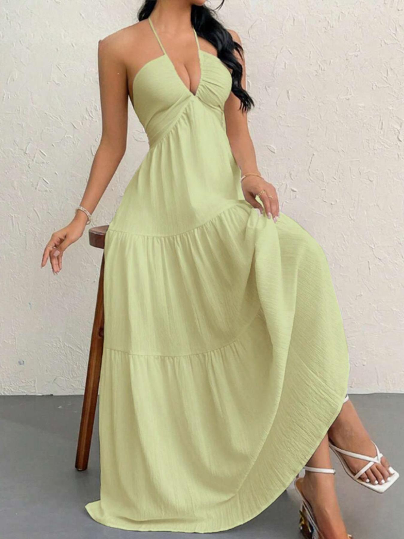 Summer Freedom 🌿 The Perfect A-Line Dress for Every Occasion ✨