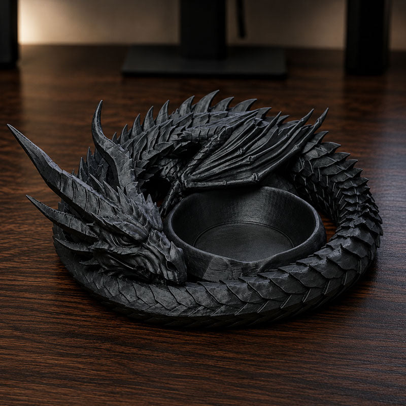 Protect Your Essentials with the Mystic Dragon Catch-All Tray – No More Lost Keys! ⚔️