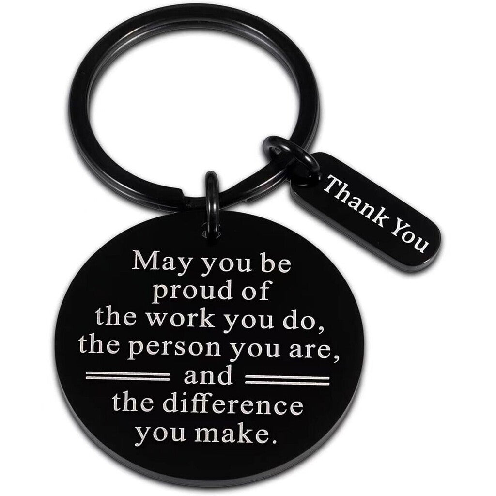 The "Proud of You" Inspirational Keychain: A Pocket-Sized Daily Reminder