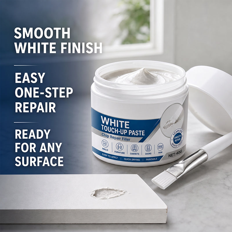 Say Goodbye to Ugly Scratches! Restore Your Home's Flawless White Finish in Seconds 🌟