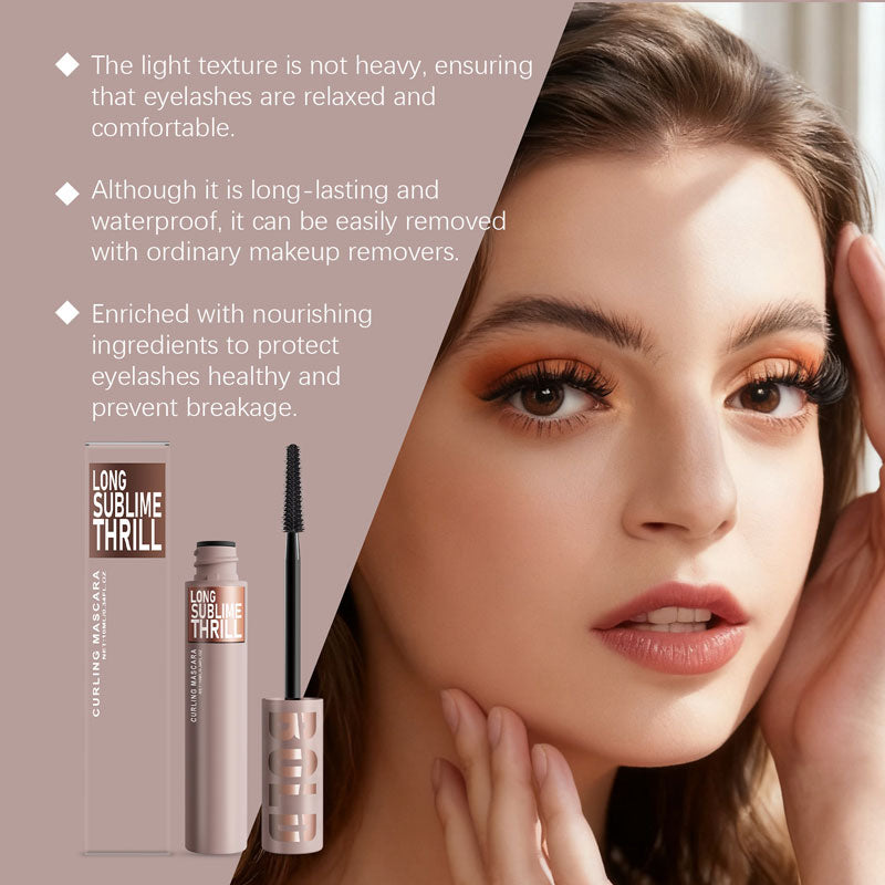 Natural Curling Mascara – Lightweight, Smudge-Proof & Long-Lasting Formula 👁️✨