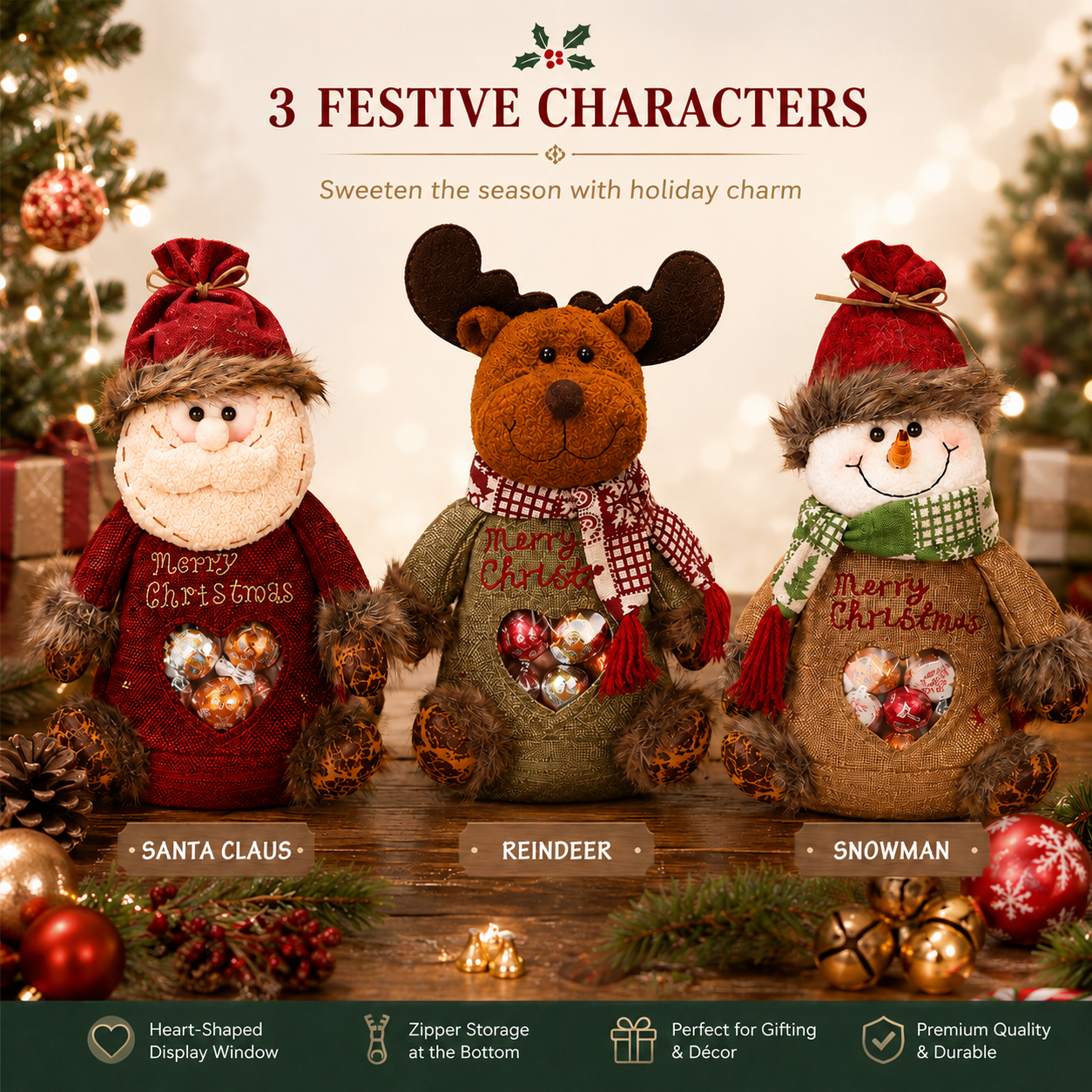 🎄 Christmas Candy Jar - Fill Your Home With Festive Magic