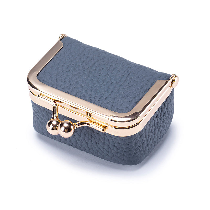 Full-grain Leather Mini Jewellery Box ✨ Travel-Ready Treasure Vault 👜