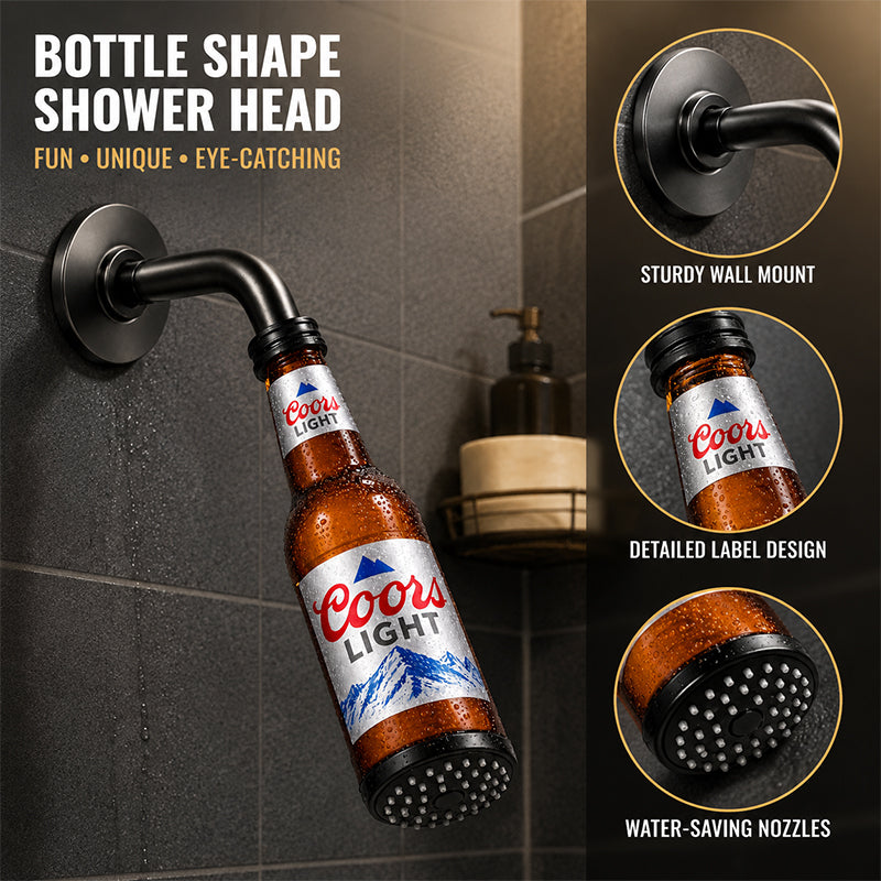 🍺 Beer Bottle Shower Head – The Ultimate Banter Gift for Beer Lovers! 🚿