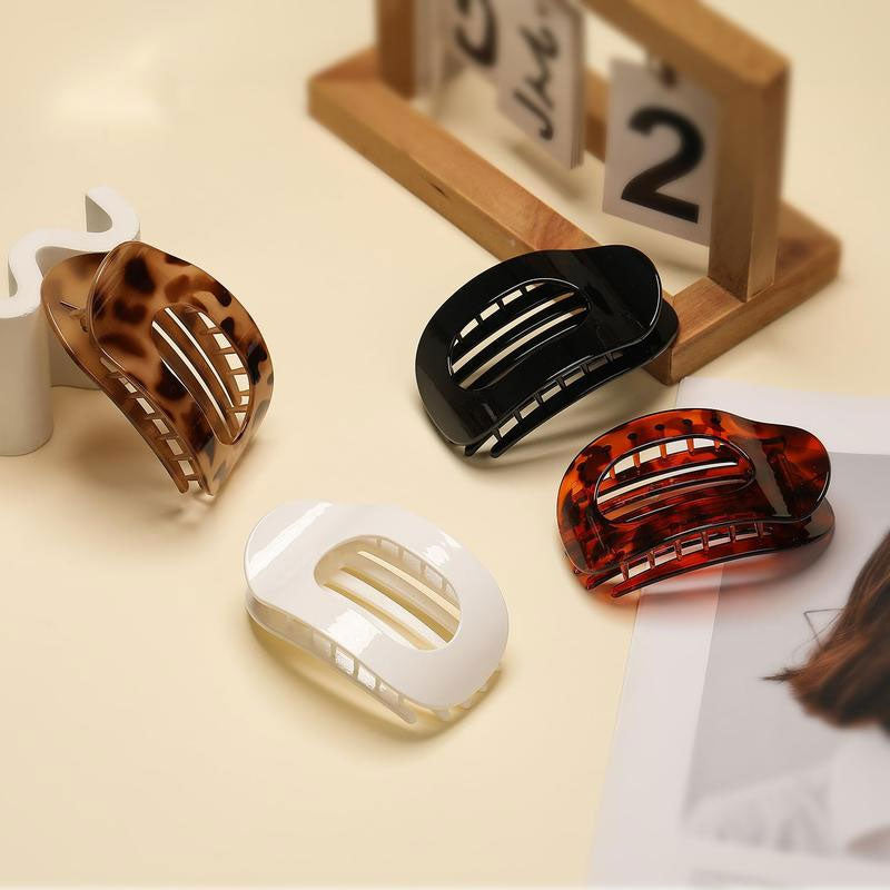 Oval hair grip set
