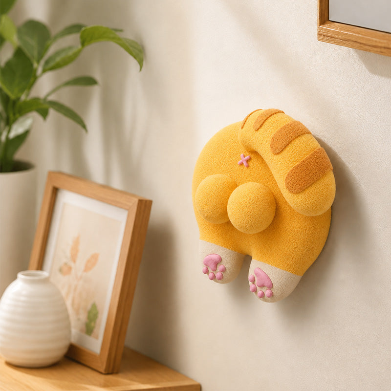 😂 Instant Smile Maker | 3D Cute Cat Butt Switch Cover — The Quirkiest Anti-Stress Home Decor That Sparks Pure Joy!