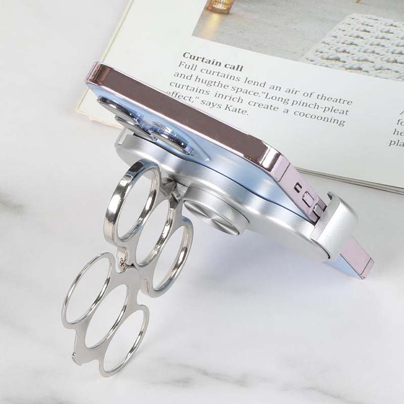 🦾2 in 1 magnetic folding metal phone clip holder🎡✨