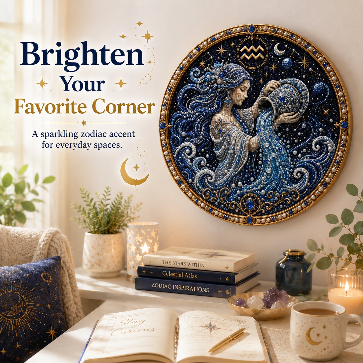 🎁 The Ultimate Personalised Zodiac Gift For Craft Lovers!