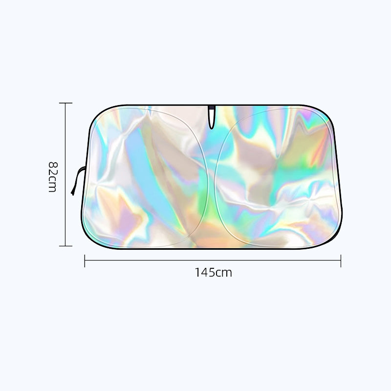 🌞 Summer Hot Sale 50% OFF 🌈Laser Car Windshield Sunshade