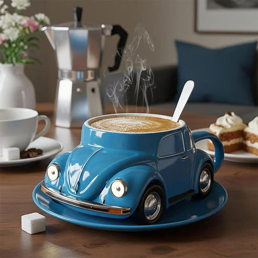 Nostalgic Beetle Coffee Cup