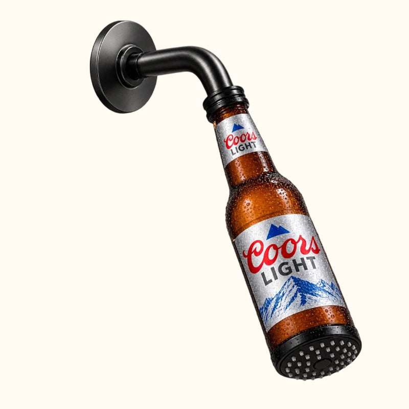 🍺 Beer Bottle Shower Head – The Ultimate Banter Gift for Beer Lovers! 🚿