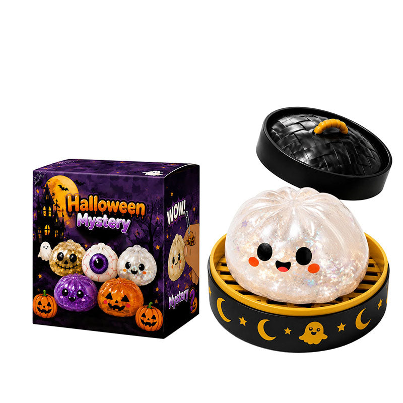 👻 Premium Halloween Squishy Toy — Choose Your Character (No Blind Box)! 👁️