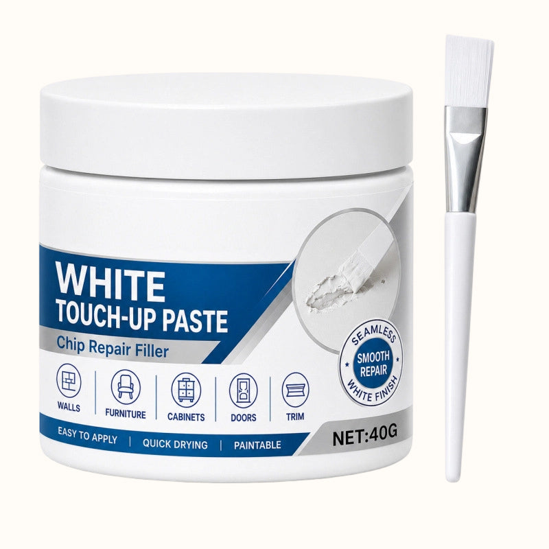 Say Goodbye to Ugly Scratches! Restore Your Home's Flawless White Finish in Seconds 🌟