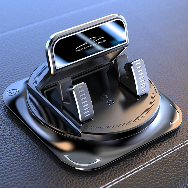 Universal Car Phone Mount 🚗 Vacuum-Seal Stability & 360° View 🔄