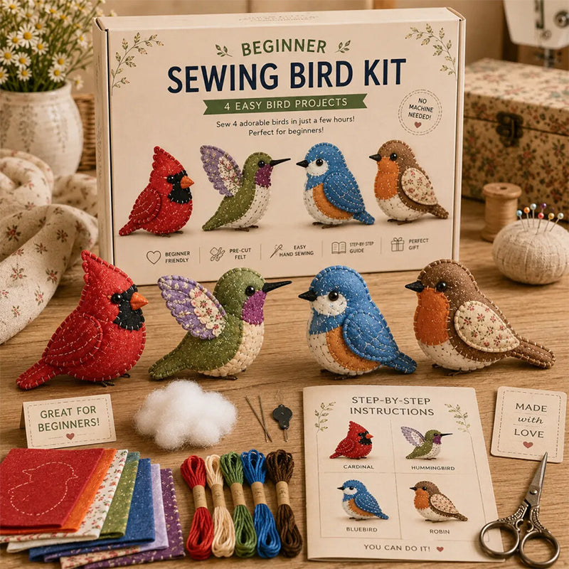 ☕ Unplug & unwind: The beginner-friendly DIY animal craft kits for a perfectly cosy, screen-free afternoon! 🐦