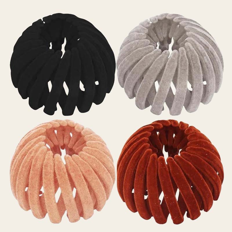 Lazy Hair Bun & Ponytail Clip – Effortless 10-Second Updo Hair Tool 🧸✨