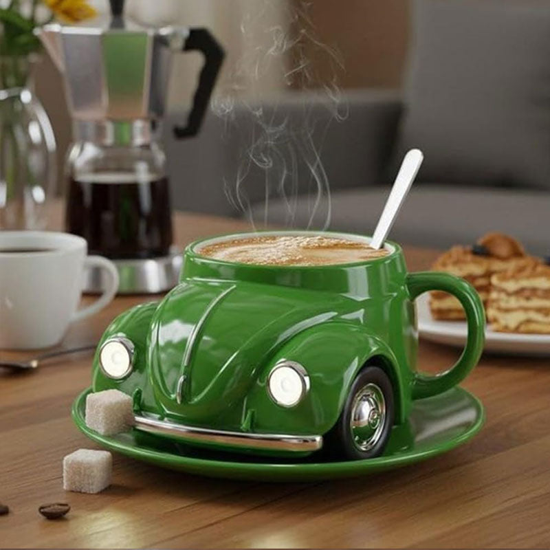 Nostalgic Beetle Coffee Cup