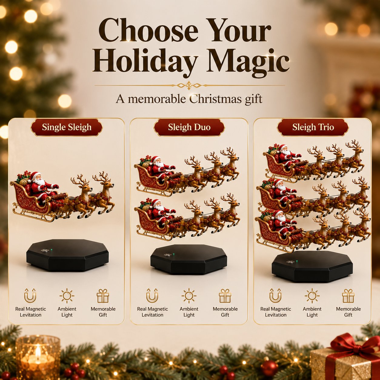 How Is It Floating? 🎅 The Magical Levitating Santa That Brings Instant Wonder