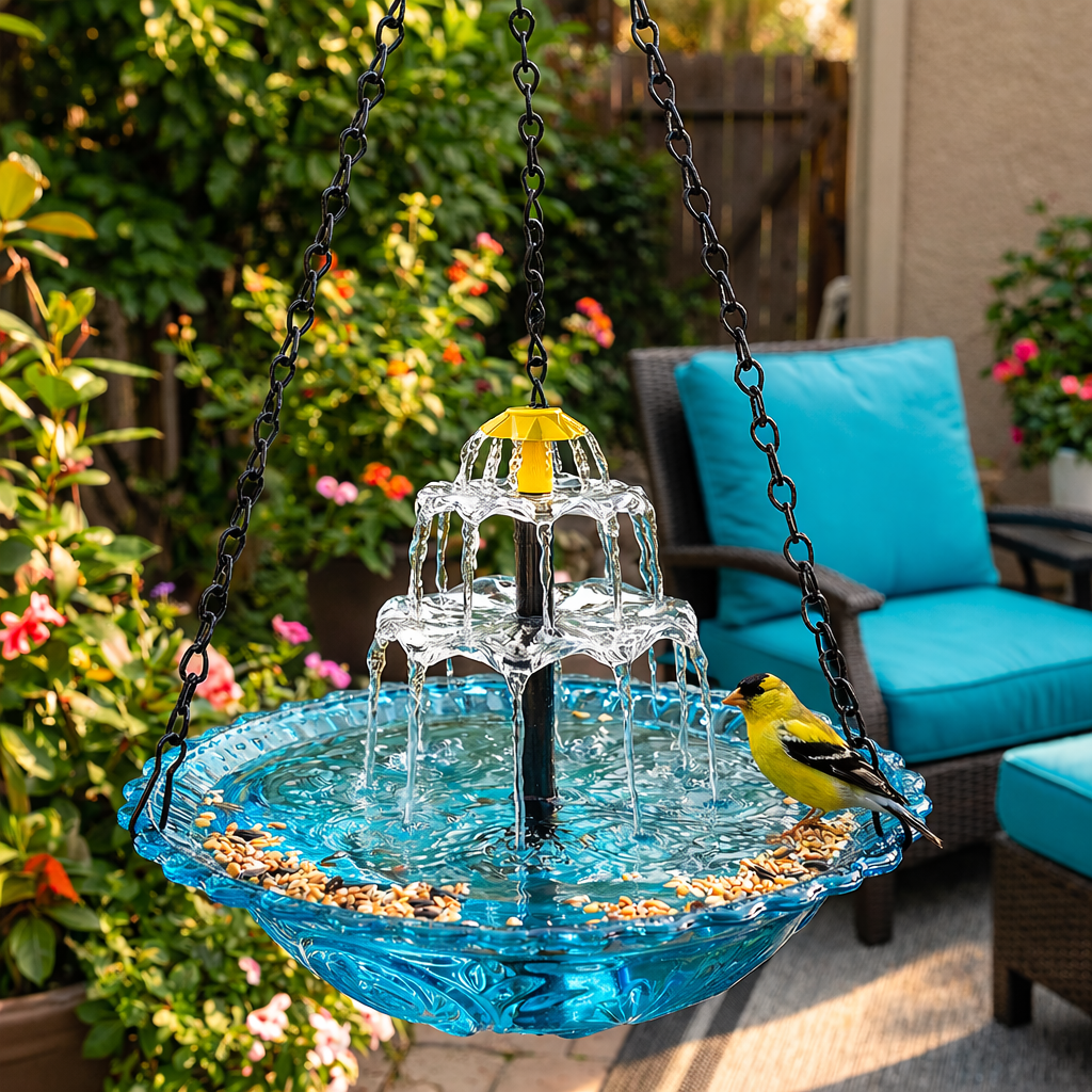 Transform Your Garden Into a Local Bird Sanctuary – 100% Solar Powered! 🐦✨