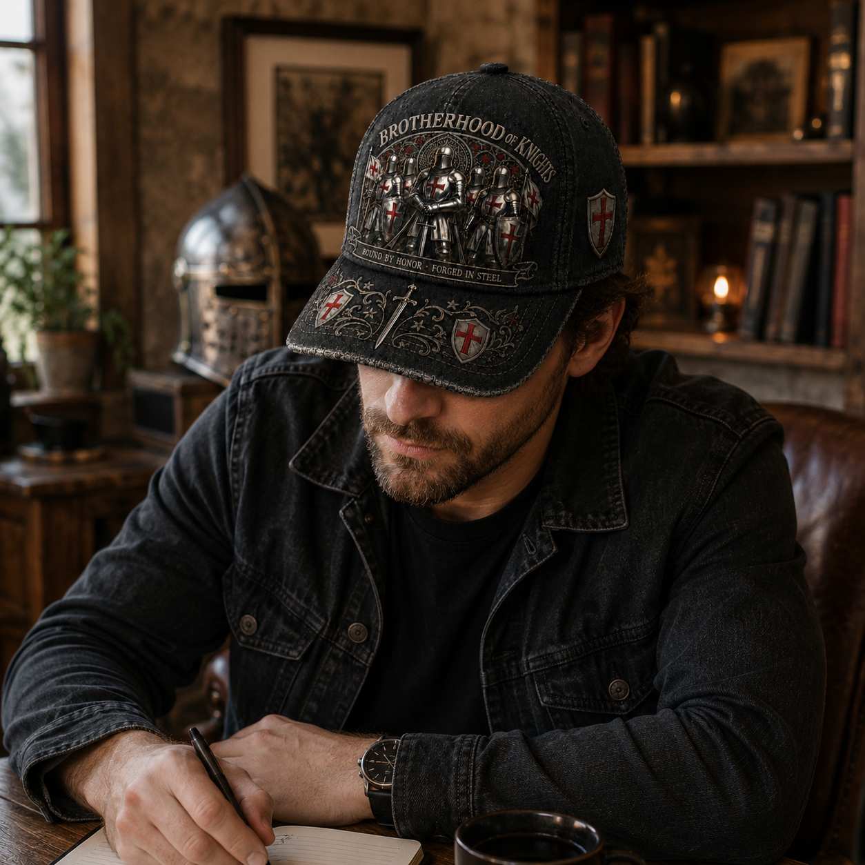 Brotherhood of Knights Cap: Bound by Honour & Loyalty 🛡️