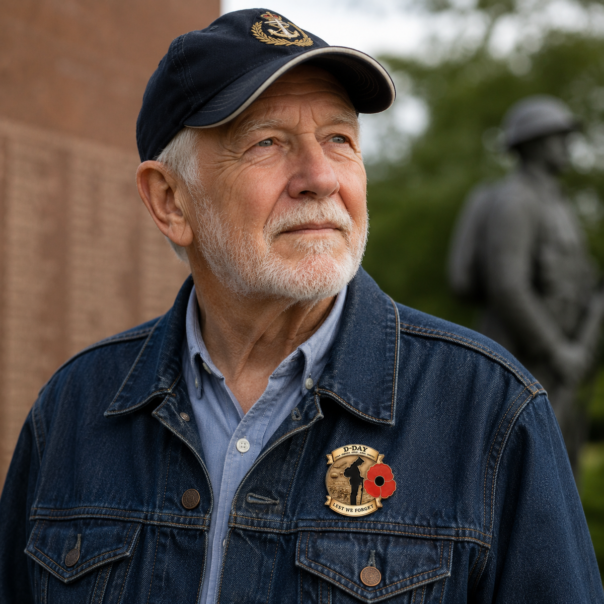 Honor Their Sacrifice 🌹 80th Anniversary Brooch (Free Delivery Funded by 80th Remembrance Grant – Ends Today)