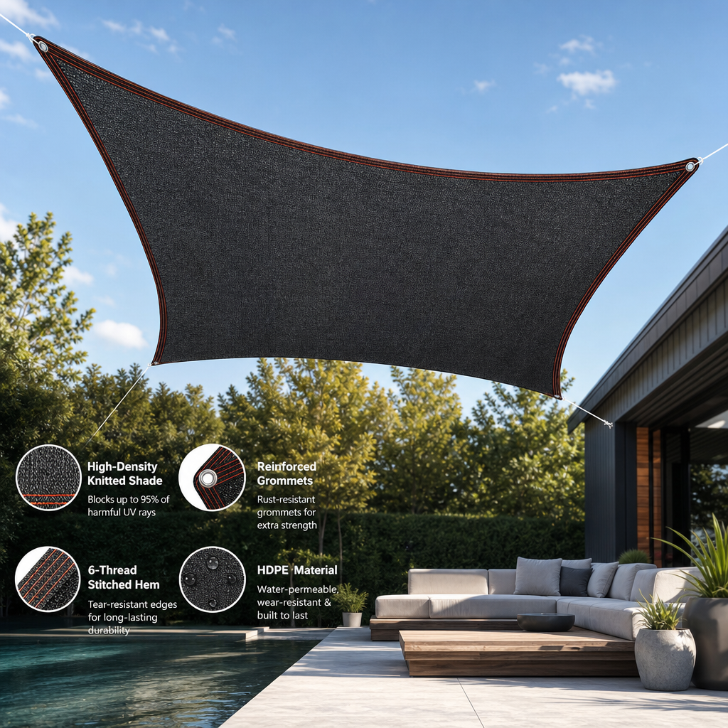 Beat the Summer Heatwave: Transform Your Sun-Drenched Patio into a Cool, Shaded Oasis! ☀️➡️🏡