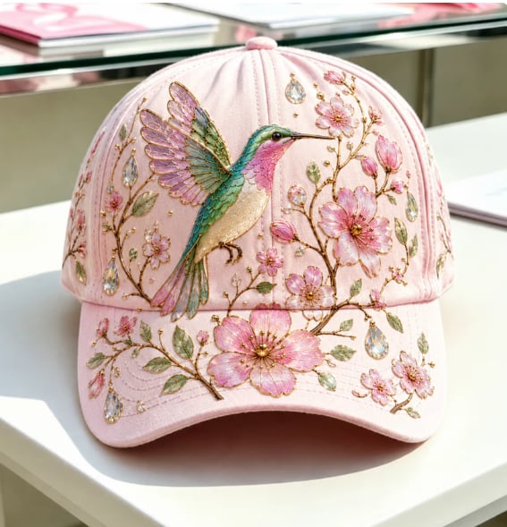 🌸🌿 Garden Morning Baseball Cap: Gentle Sunshine & Everyday Coziness! ☀️🌱🧢