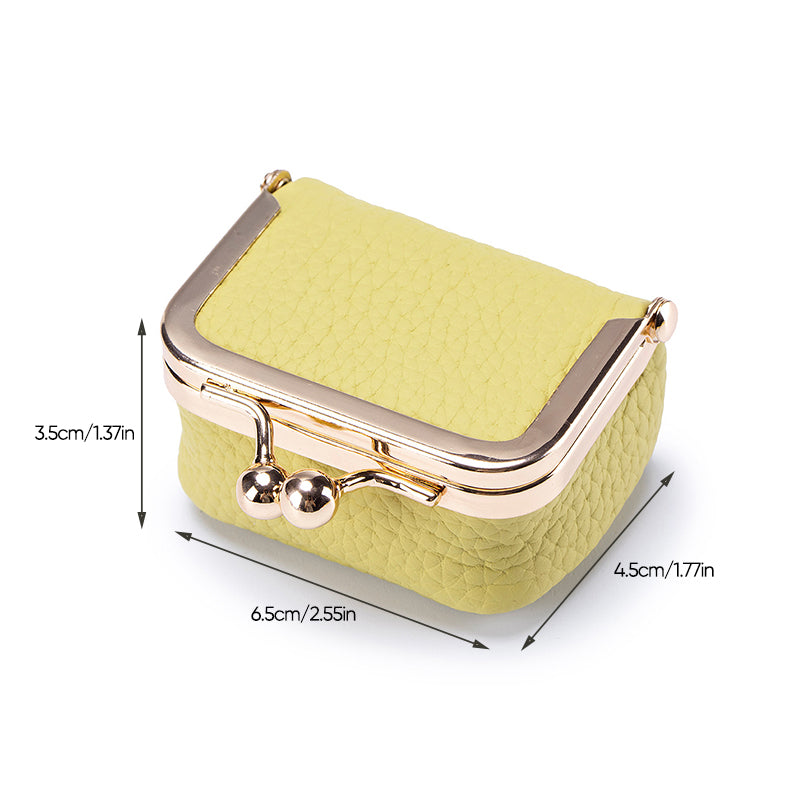 Full-grain Leather Mini Jewellery Box ✨ Travel-Ready Treasure Vault 👜