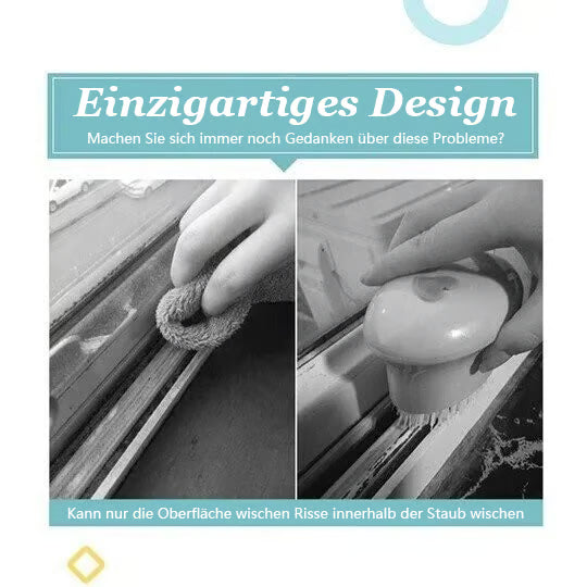 Deep Clean Crevice Brush for Window Tracks & Gaps ✨