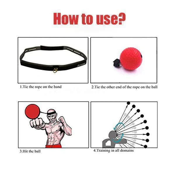 Professional Boxing Reflex Ball Set ✨ Sharpen Your Reactions 🥊