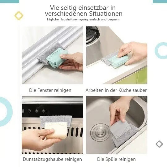 Deep Clean Crevice Brush for Window Tracks & Gaps ✨