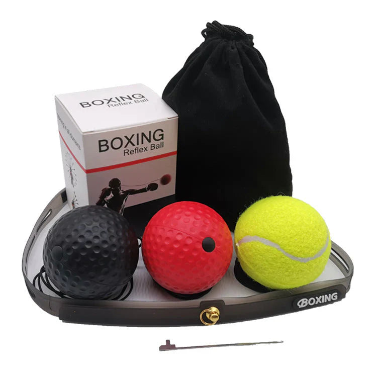 Professional Boxing Reflex Ball Set ✨ Sharpen Your Reactions 🥊