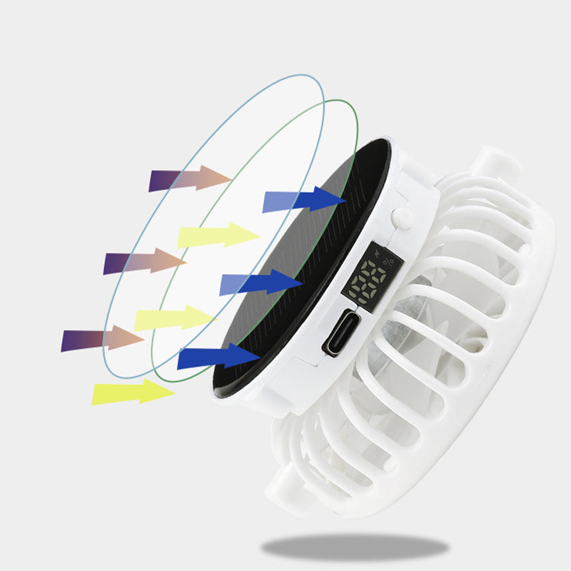 ☀️ Premium Solar Powered Fan Cap — Ultimate Cooling with UPF50+! 🌬️🔥