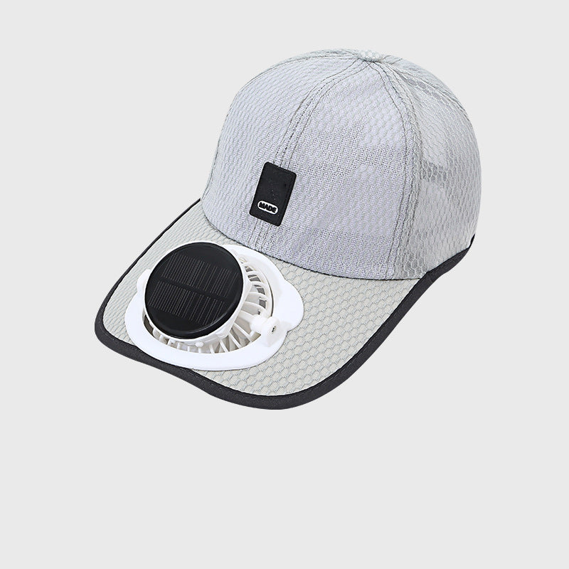 ☀️ Premium Solar Powered Fan Cap — Ultimate Cooling with UPF50+! 🌬️🔥