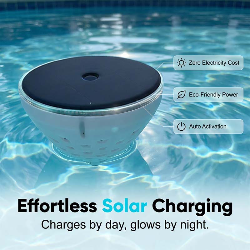 Transform Your Pool into a Magical Oasis – Solar-Powered, Effortless & Stunning.