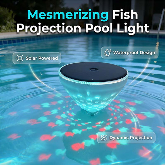 Transform Your Pool into a Magical Oasis – Solar-Powered, Effortless & Stunning.