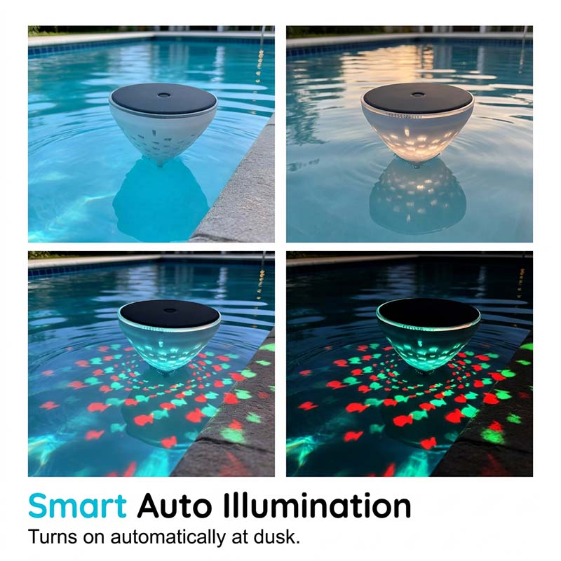 Transform Your Pool into a Magical Oasis – Solar-Powered, Effortless & Stunning.
