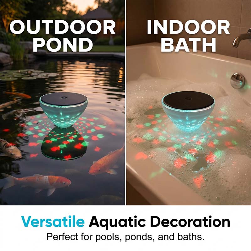 Transform Your Pool into a Magical Oasis – Solar-Powered, Effortless & Stunning.